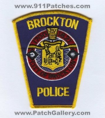 Brockton Police Department (Massachusetts)
Scan By: PatchGallery.com
Keywords: dept. city of