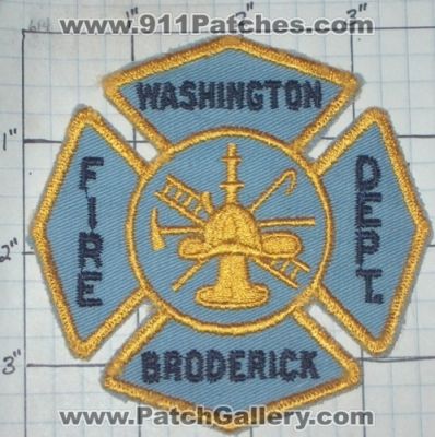 Broderick Fire Department (Washington)
Thanks to swmpside for this picture.
Keywords: dept.