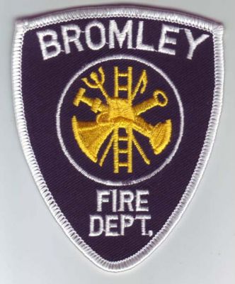 Bromley Fire Dept (Kentucky)
Thanks to Dave Slade for this scan.
Keywords: department