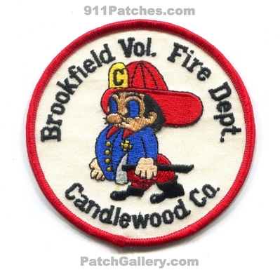 Brookfield Volunteer Fire Department Candlewood County Patch (Connecticut)
Scan By: PatchGallery.com
Keywords: vol. dept. co.