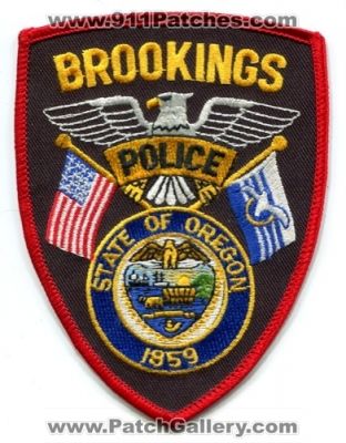 Brookings Police Department (Oregon)
Scan By: PatchGallery.com
Keywords: dept.