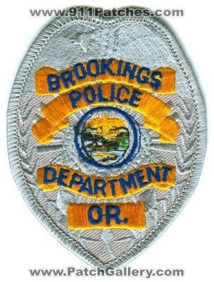 Brookings Police Department (Oregon)
Scan By: PatchGallery.com
