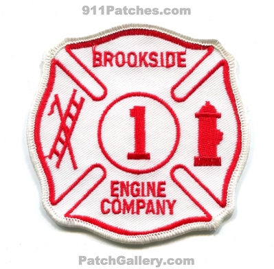 Brookside Fire Department Engine Company 1 Patch (New Jersey)
Scan By: PatchGallery.com
Keywords: dept. co. station