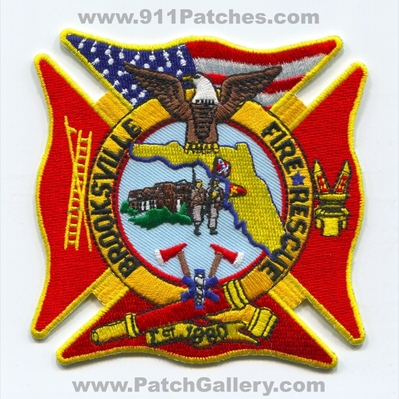 Brooksville Fire Rescue Department Patch (Florida)
Scan By: PatchGallery.com
Keywords: dept. est. 1880