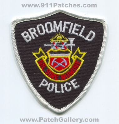 Broomfield Police Department Patch (Colorado)
Scan By: PatchGallery.com
Keywords: dept.