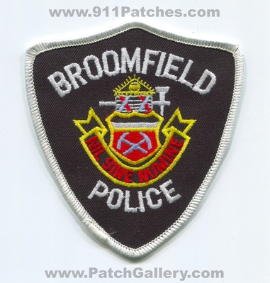 Broomfield Police Department Patch (Colorado)
Scan By: PatchGallery.com
Keywords: dept.