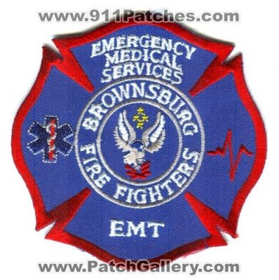 Brownsburg Fire Fighters EMT (Indiana)
Scan By: PatchGallery.com
Keywords: firefighters emergency medical services ems