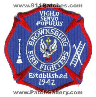 Brownsburg Fire Fighters (Indiana)
Scan By: PatchGallery.com
Keywords: firefighters