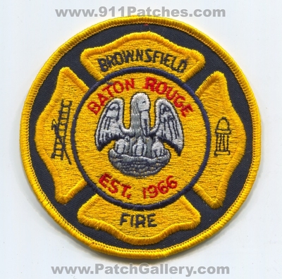 Brownsfield Fire Department Baton Rouge Patch (Louisiana)
Scan By: PatchGallery.com
Keywords: dept. est. 1966