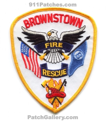 Brownstown Fire Rescue Department Patch (Michigan) (Confirmed)
Scan By: PatchGallery.com
