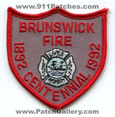 Brunswick Fire Department (Georgia)
Scan By: PatchGallery.com
Keywords: dept. centennial 1892 1992 100 years