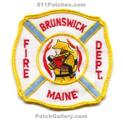 Brunswick Fire Department Patch (Maine)
Scan By: PatchGallery.com
Keywords: dept.