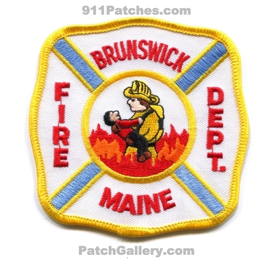 Brunswick Fire Department Patch (Maine)
Scan By: PatchGallery.com
Keywords: dept.