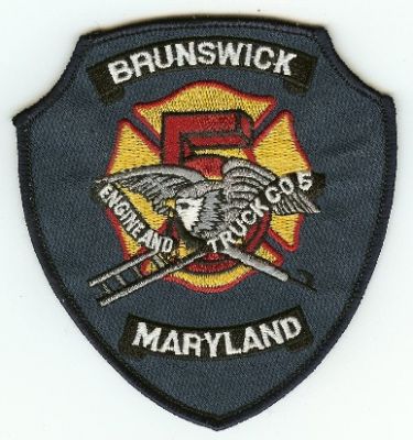 Brunswick Fire Engine and Truck Co 5
Thanks to PaulsFirePatches.com for this scan.
Keywords: maryland company