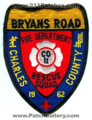 Bryans Road Fire Department Company 11 Rescue Squad (Maryland)
Scan By: PatchGallery.com
Keywords: charles county