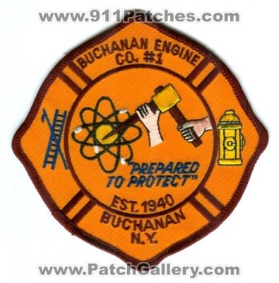 Buchanan Fire Department Engine Company Number 1 Inc (New York)
Scan By: PatchGallery.com
Keywords: dept. co. no. #1 n.y. inc. prepared to protect