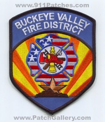 Buckeye Valley Fire District Patch (Arizona)
Scan By: PatchGallery.com
[b]Patch Made By: 911Patches.com[/b]
Keywords: dist. department dept.