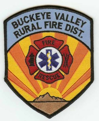 Buckeye Valley Rural Fire Dist
Thanks to PaulsFirePatches.com for this scan.
Keywords: arizona district rescue