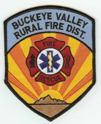 Buckeye Valley Rural Fire Dist
Thanks to PaulsFirePatches.com for this scan.
Keywords: arizona district rescue