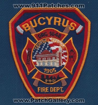 Bucyrus Fire Department (Ohio)
Thanks to Paul Howard for this scan.
Keywords: dept. central station
