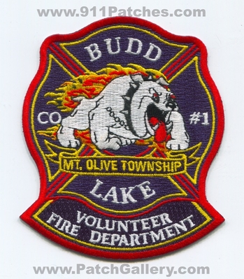 Budd Lake Volunteer Fire Department Company Number 1 Mount Olive Township Patch (New Jersey)
Scan By: PatchGallery.com
Keywords: vol. dept. co. no. #1 mt. twp. bulldog