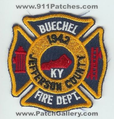 Buechel Fire Department (Kentucky)
Thanks to Mark C Barilovich for this scan.
Keywords: dept. jefferson county ky