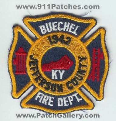 Buechel Fire Department (Kentucky)
Thanks to Mark C Barilovich for this scan.
Keywords: dept. jefferson county ky