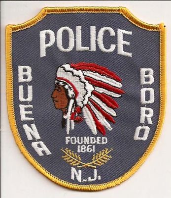Buena Boro Police
Thanks to EmblemAndPatchSales.com for this scan.
Keywords: new jersey