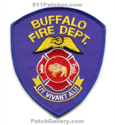 Buffalo Fire Department Patch (New York)
Scan By: PatchGallery.com
Keywords: dept. ut vivant alii