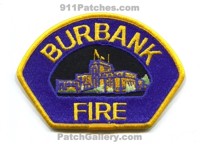 Burbank Fire Department Patch (California)
Scan By: PatchGallery.com
Keywords: dept.