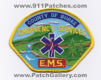 Burke County Emergency Medical Services (North Carolina)
Thanks to Paul Howard for this scan.
Keywords: ems e.m.s. of