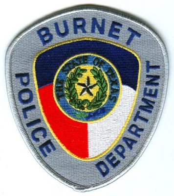 Burnet Police Department (Texas)
Scan By: PatchGallery.com
