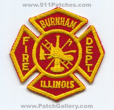 Burnham Fire Department Patch (Illinois)
Scan By: PatchGallery.com
Keywords: dept.