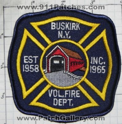Buskirk Volunteer Fire Department (New York)
Thanks to swmpside for this picture.
Keywords: vol. dept. inc. n.y.