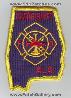 Cedar Bluff Fire Department (Alabama)
Thanks to Dave Slade for this scan.
Keywords: dept. ala. fd