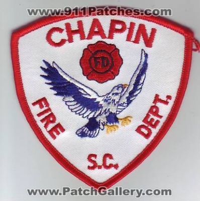 Chapman Fire Department (South Carolina)
Thanks to Dave Slade for this scan.
Keywords: dept. s.c.