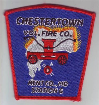 Chestertown Vol Fire Co Station 6 (Maryland)
Thanks to Dave Slade for this scan.
County: Kent
Keywords: volunteer company