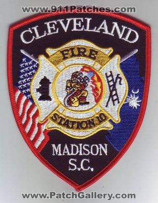 Cleveland Fire Department Station 10 (South Carolina)
Thanks to Dave Slade for this scan.
Keywords: dept. madison s.c.