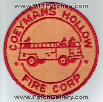 Coeymans Hollow Fire Department Corporation (New York)
Thanks to Dave Slade for this scan.
Keywords: dept.