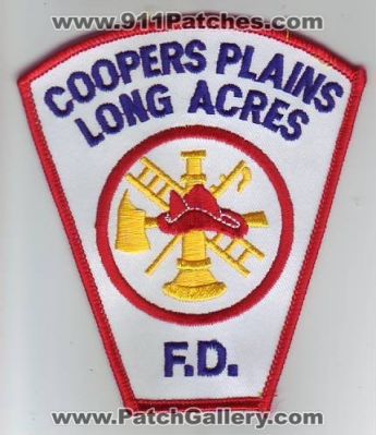 Coopers Plains Long Acres Fire Department (New York)
Thanks to Dave Slade for this scan.
Keywords: dept. f.d.