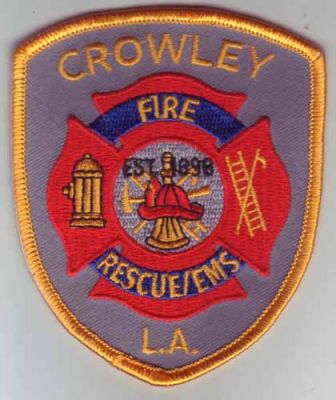 Crowley Fire Rescue EMS (Louisiana)
Thanks to Dave Slade for this scan.

