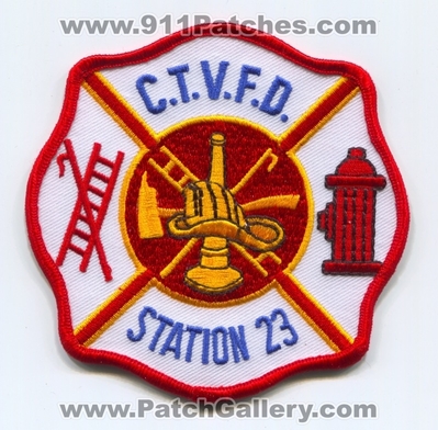 Carolina Township Volunteer Fire Department Station 23 Patch (North Carolina)
Scan By: PatchGallery.com
(Confirmed)
Keywords: twp. vol. dept. c.t.v.f.d. ctvfd