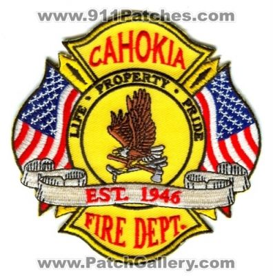 Cahokia Fire Department (Illinois)
Scan By: PatchGallery.com
Keywords: dept.