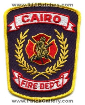 CAIRO FIRE DEPT PATCH GEORGIA 