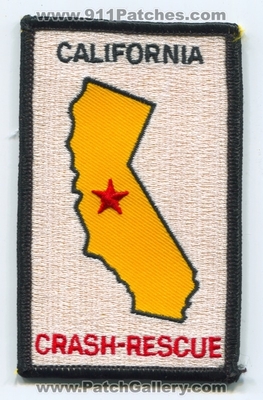 California Crash Fire Rescue CFR Department Patch (California)
Scan By: PatchGallery.com
Keywords: dept. arff aircraft airport firefighter firefighting