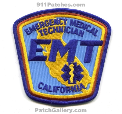 California State Emergency Medical Technician EMT EMS Patch (California)
Scan By: PatchGallery.com
Keywords: certified licensed registered services ambulance