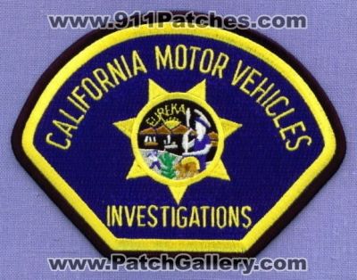 California State Motor Vehicles Investigations (California)
Thanks to apdsgt for this scan.
