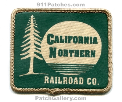California Northern Railroad Company CFNR Patch (California)
Scan By: PatchGallery.com
Keywords: co. rr train