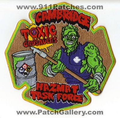 Cambridge Fire HazMat Task Force (Massachusetts)
Thanks to Mark Hetzel Sr. for this scan.
