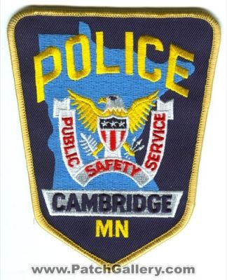 Cambridge Police (Minnesota)
Scan By: PatchGallery.com
Keywords: dps public safety
